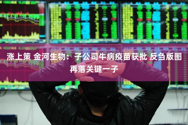 涨上策 金河生物：子公司牛病疫苗获批 反刍版图再落关键一子